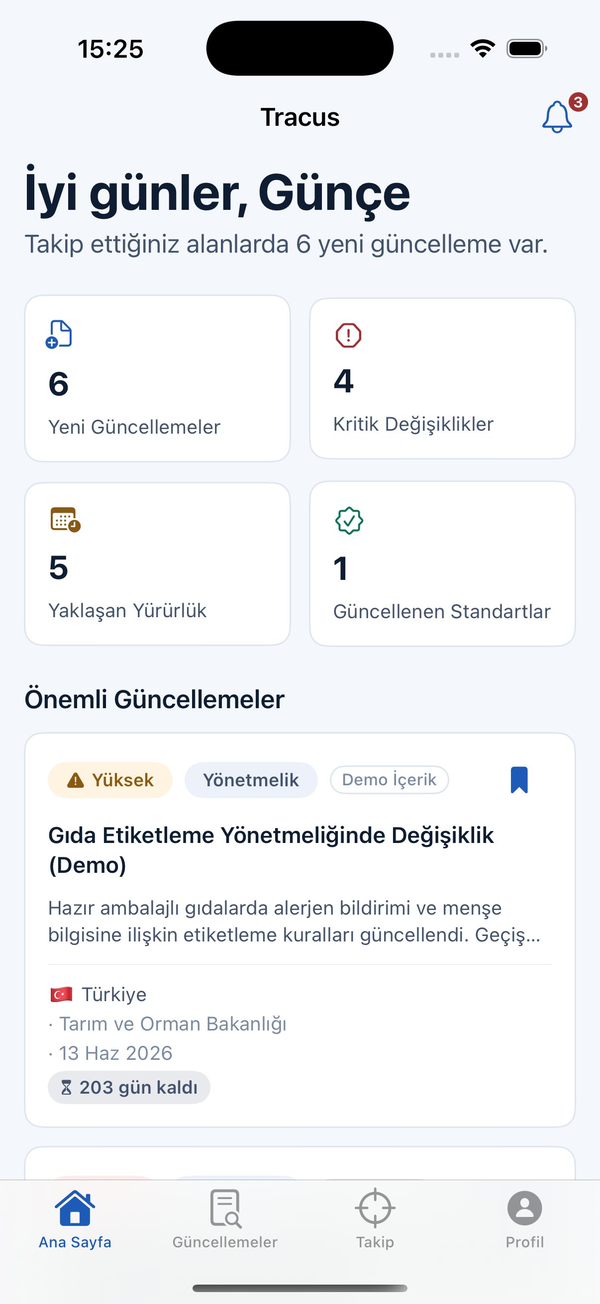 Tracus ana ekran